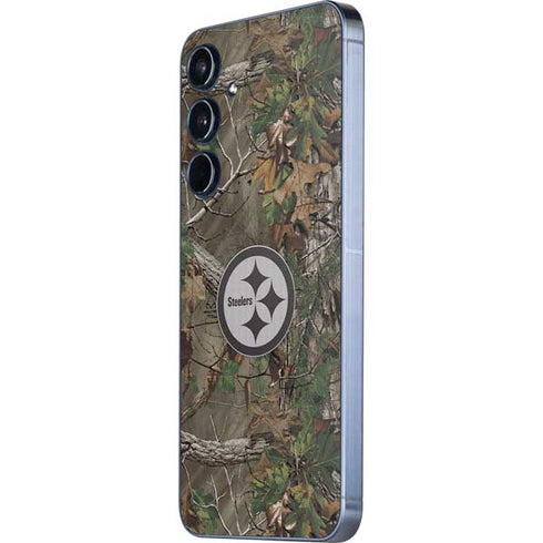 NFL Pittsburgh Steelers Realtree Xtra Green Camo Galaxy A36 5G Skin